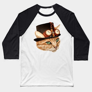 Punk Cat Baseball T-Shirt